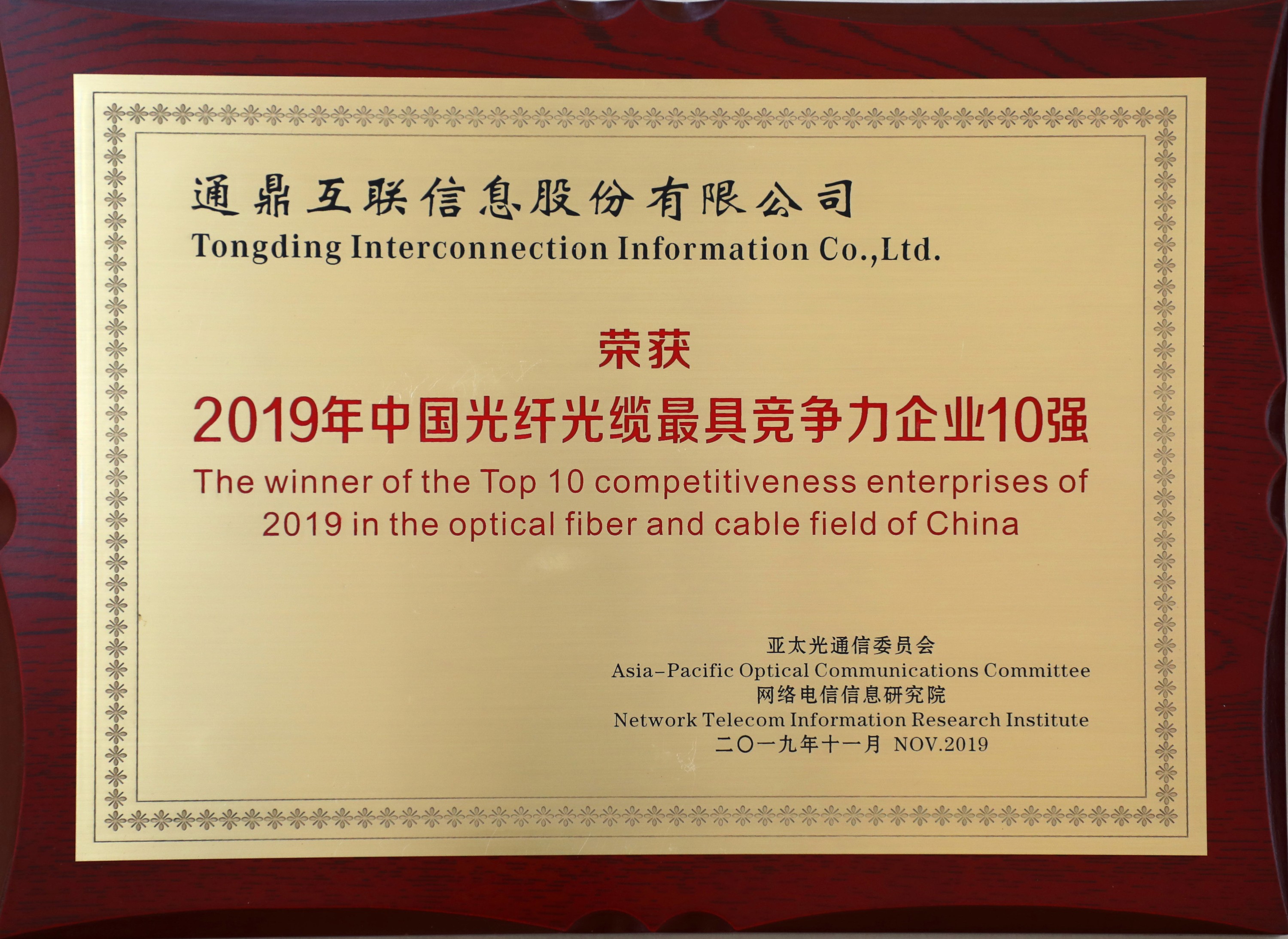 70-20191122�й����˹�����߾�����10ǿ